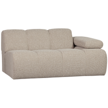 Charger l'image dans la galerie, MOJO 1,5-SEATER ELEMENT ARM RIGHT BOUCLE BEIGE MELANGE