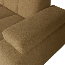 Laden Sie das Bild in den Galerie-Viewer, MOJO CHAISE LONGUE LEFT BOUCLE YELLOW/BROWN MELANGE
