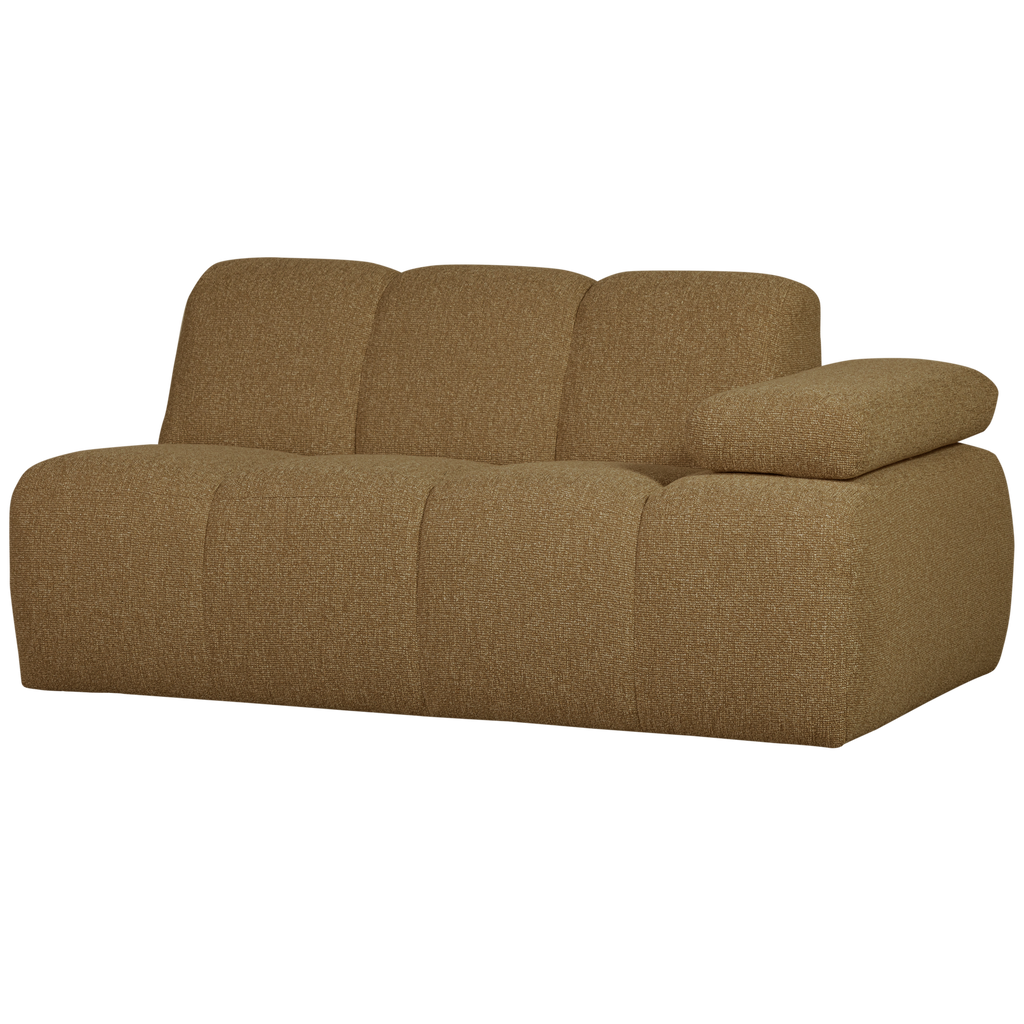 MOJO 1,5-SEATER ELEMENT ARM RIGHT BOUCLE YELLOWBROWN MELANGE