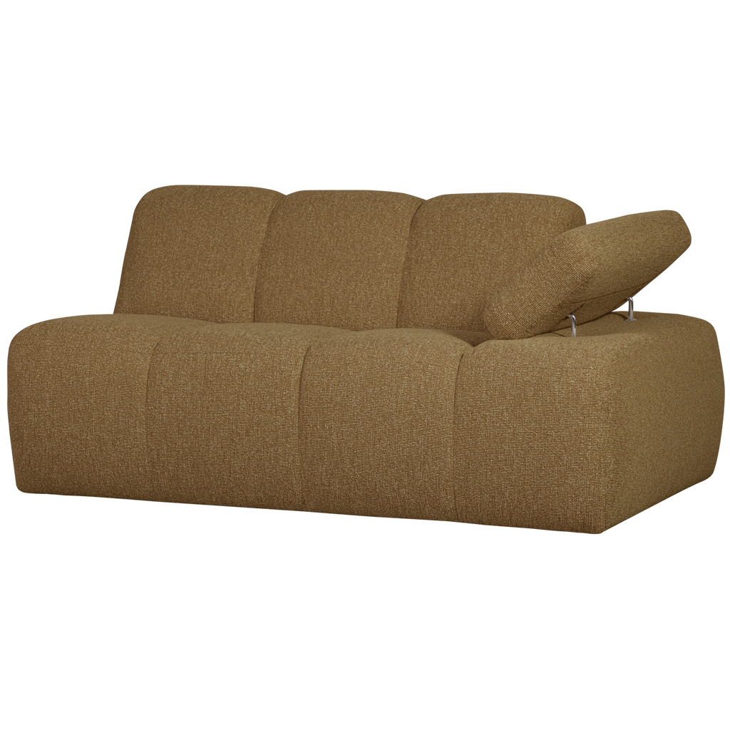 MOJO 1,5-SEATER ELEMENT ARM RIGHT BOUCLE YELLOWBROWN MELANGE