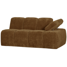 Laden Sie das Bild in den Galerie-Viewer, MOJO 1,5-SEATER ELEMENT ARM RIGHT RIB FABRIC HONEY YELLOW