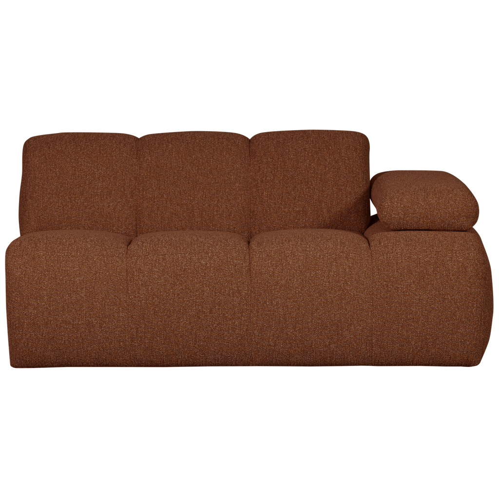 MOJO 1,5-SEATER ELEMENT ARM RIGHT BOUCLE RUST BROWN MELANGE