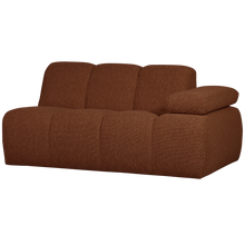 Laden Sie das Bild in den Galerie-Viewer, MOJO 1,5-SEATER ELEMENT ARM RIGHT BOUCLE RUST BROWN MELANGE