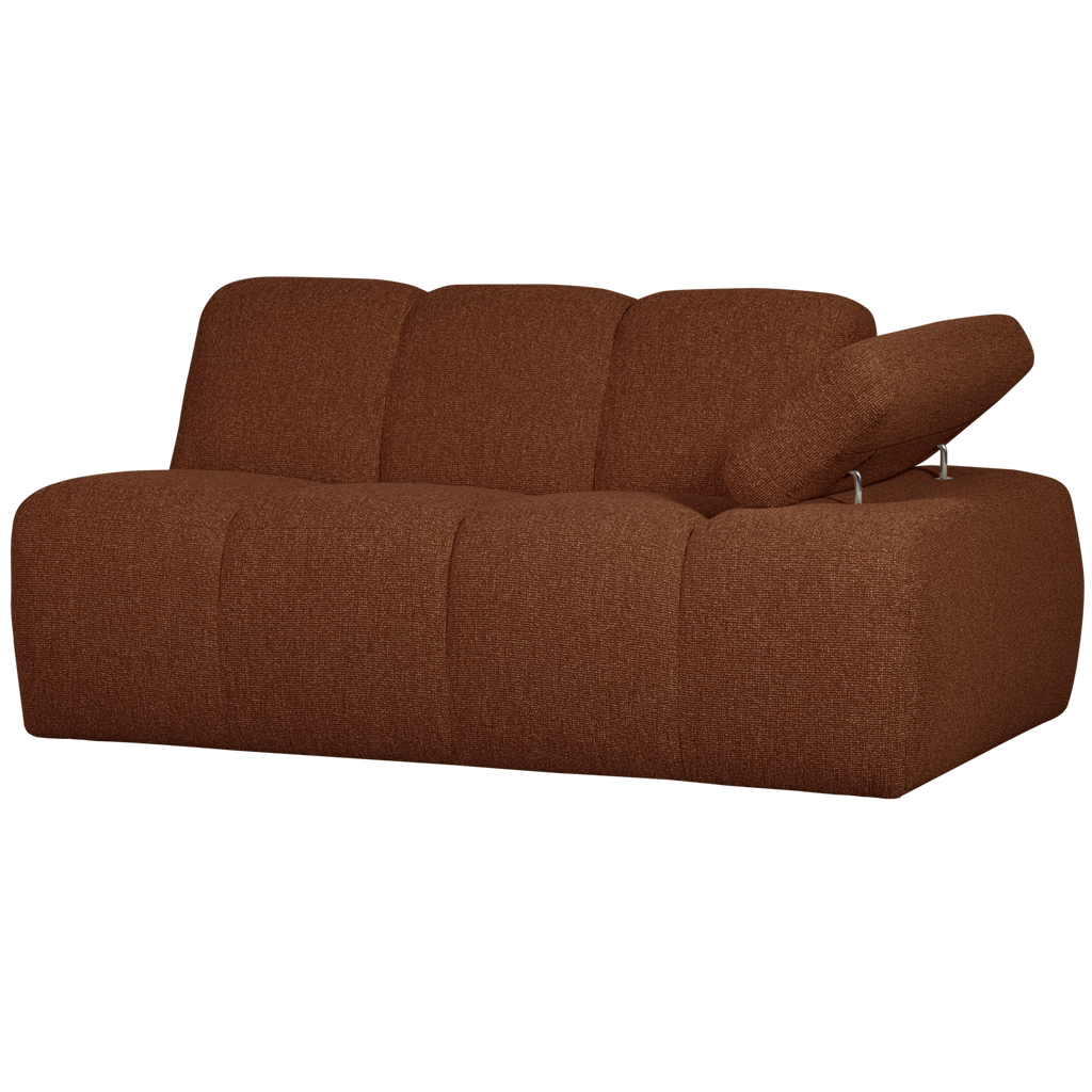 MOJO 1,5-SEATER ELEMENT ARM RIGHT BOUCLE RUST BROWN MELANGE