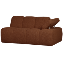 Laden Sie das Bild in den Galerie-Viewer, MOJO 1,5-SEATER ELEMENT ARM RIGHT BOUCLE RUST BROWN MELANGE