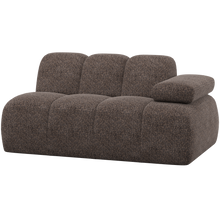 Laden Sie das Bild in den Galerie-Viewer, MOJO 1,5-SEATER ELEMENT ARM RIGHT WOOLLY BROWN
