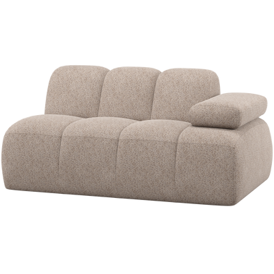 MOJO 1,5-SEATER ELEMENT ARM RIGHT WOOLLY DARK SAND