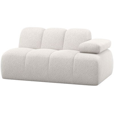 MOJO 1,5-SEATER ELEMENT ARM RIGHT WOOLLY ECRU