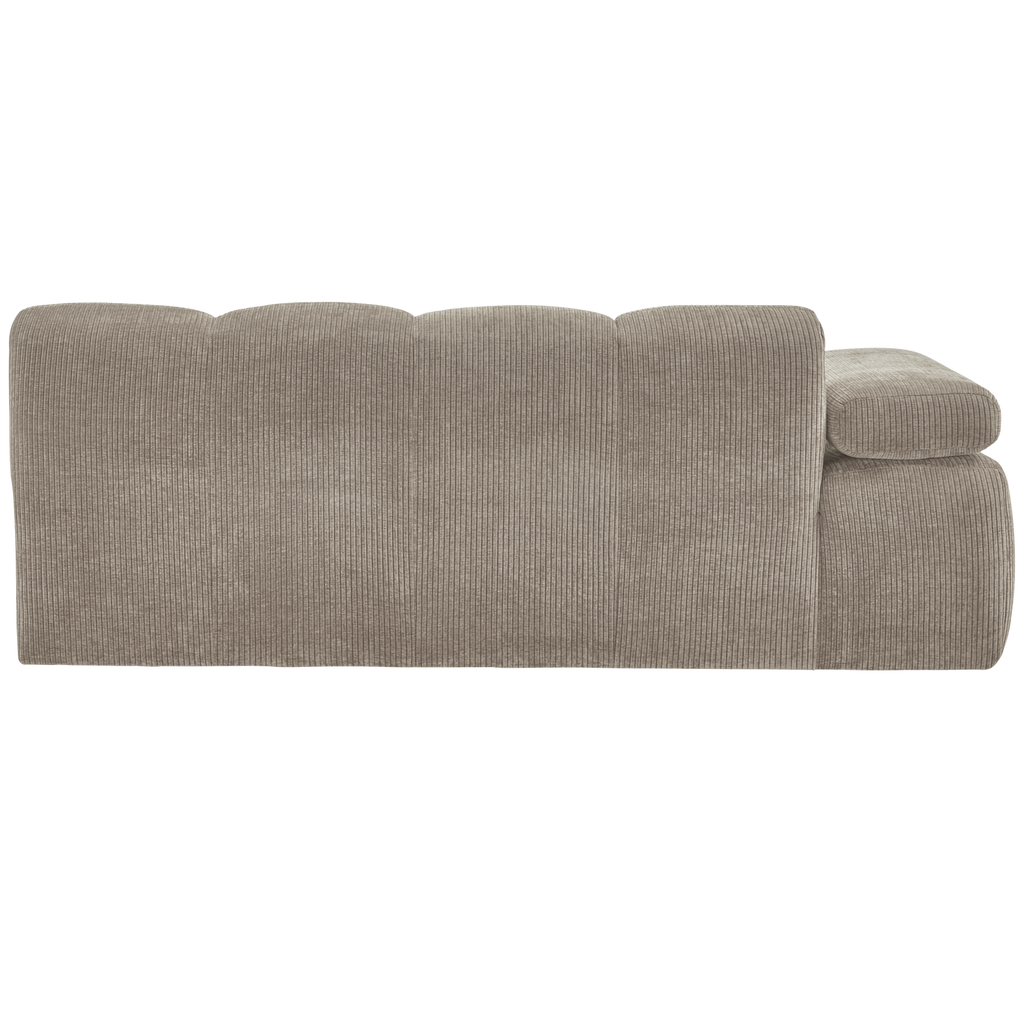 MOJO 2-SEATER ELEMENT ARM LEFT RIB FABRIC DARK SAND