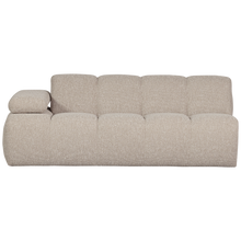 Laden Sie das Bild in den Galerie-Viewer, MOJO 2-SEATER ELEMENT ARM LEFT BOUCLE BEIGE MELANGE