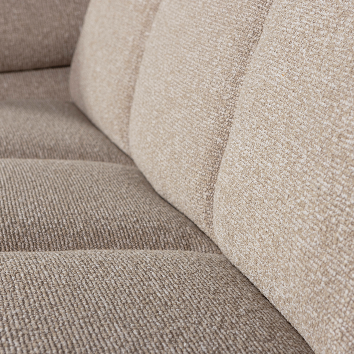 MOJO 2-SEATER ELEMENT ARM LEFT BOUCLE BEIGE MELANGE