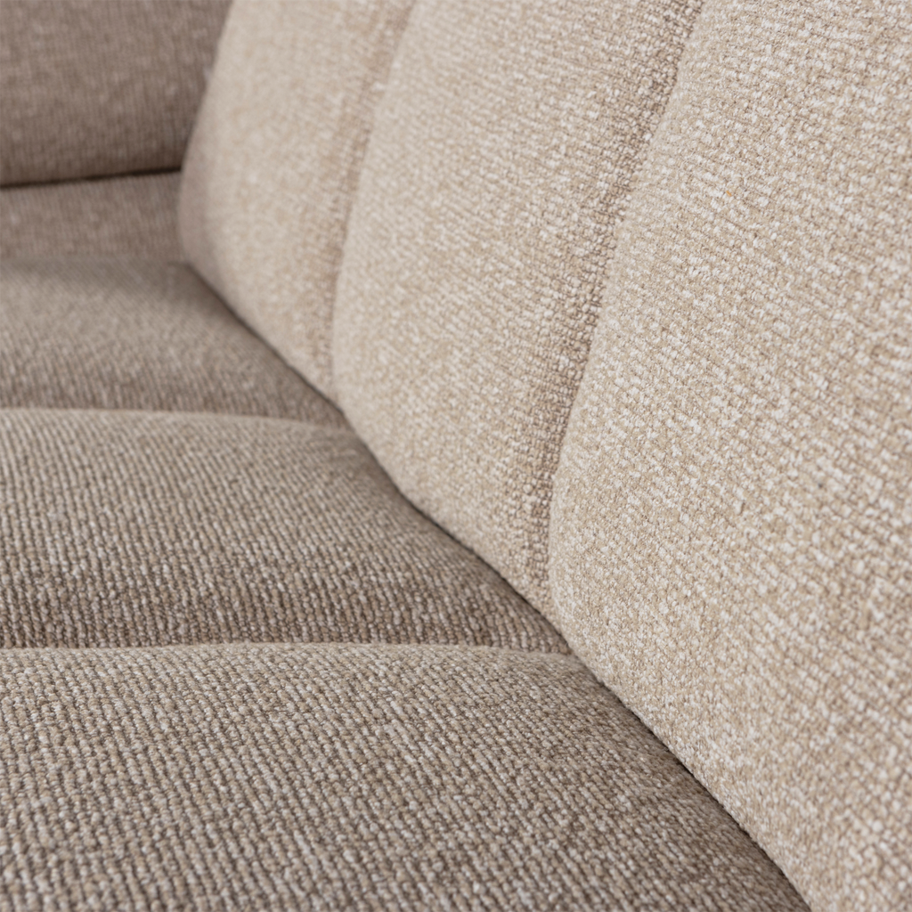 MOJO 2-SEATER ELEMENT ARM LEFT BOUCLE BEIGE MELANGE