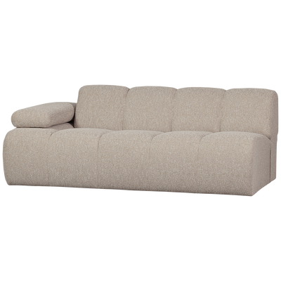 MOJO 2-SEATER ELEMENT ARM LEFT BOUCLE BEIGE MELANGE