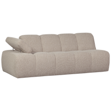 Laden Sie das Bild in den Galerie-Viewer, MOJO 2-SEATER ELEMENT ARM LEFT BOUCLE BEIGE MELANGE