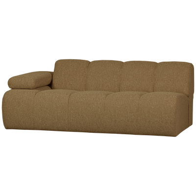 MOJO 2-SEATER ELEMENT ARM LEFT BOUCLE YELLOW/BROWN MELANGE