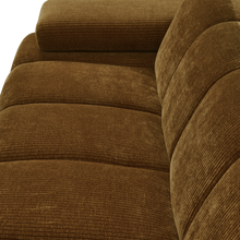 Laden Sie das Bild in den Galerie-Viewer, MOJO 2-SEATER ELEMENT ARM LEFT RIB FABRIC HONEY YELLOW