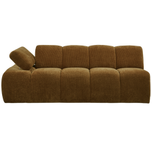 Laden Sie das Bild in den Galerie-Viewer, MOJO 2-SEATER ELEMENT ARM LEFT RIB FABRIC HONEY YELLOW