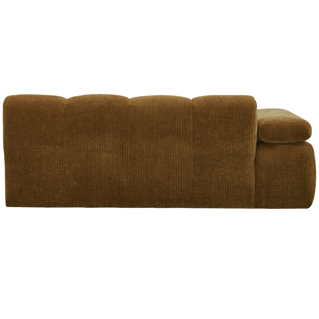 MOJO 2-SEATER ELEMENT ARM LEFT RIB FABRIC HONEY YELLOW
