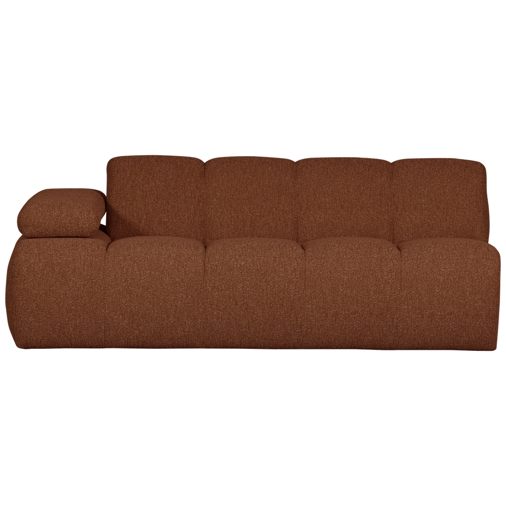 MOJO 2-SEATER ELEMENT ARM LEFT BOUCLE RUST BROWN MELANGE