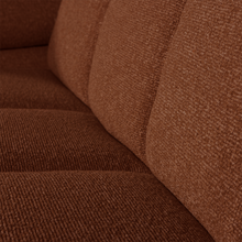 Laden Sie das Bild in den Galerie-Viewer, MOJO 2-SEATER ELEMENT ARM LEFT BOUCLE RUST BROWN MELANGE