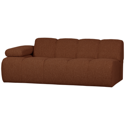 MOJO 2-SEATER ELEMENT ARM LEFT BOUCLE RUST BROWN MELANGE