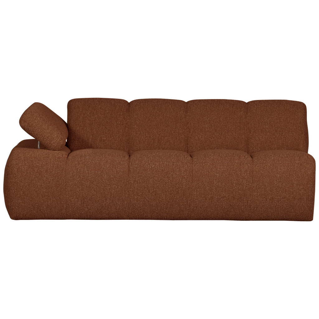 MOJO 2-SEATER ELEMENT ARM LEFT BOUCLE RUST BROWN MELANGE