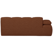 Laden Sie das Bild in den Galerie-Viewer, MOJO 2-SEATER ELEMENT ARM LEFT BOUCLE RUST BROWN MELANGE