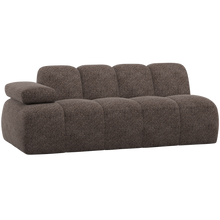 Laden Sie das Bild in den Galerie-Viewer, MOJO 2-SEATER ELEMENT ARM LEFT WOOLLY BROWN