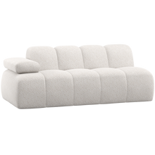 Laden Sie das Bild in den Galerie-Viewer, MOJO 2-SEATER ELEMENT ARM LEFT WOOLLY ECRU