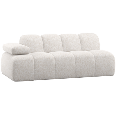 MOJO 2-SEATER ELEMENT ARM LEFT WOOLLY ECRU