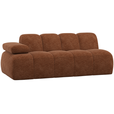 MOJO 2-SEATER ELEMENT ARM LEFT WOOLLY RUST BROWN
