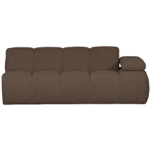 Laden Sie das Bild in den Galerie-Viewer, MOJO 2-SEATER ELEMENT ARM RIGHT BOUCLE BROWN MELANGE