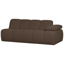 Laden Sie das Bild in den Galerie-Viewer, MOJO 2-SEATER ELEMENT ARM RIGHT BOUCLE BROWN MELANGE