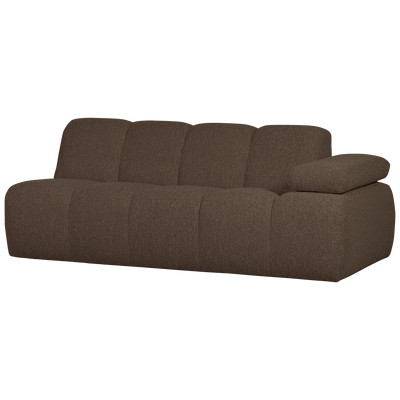 MOJO 2-SEATER ELEMENT ARM RIGHT BOUCLE BROWN MELANGE