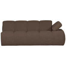 Laden Sie das Bild in den Galerie-Viewer, MOJO 2-SEATER ELEMENT ARM RIGHT BOUCLE BROWN MELANGE