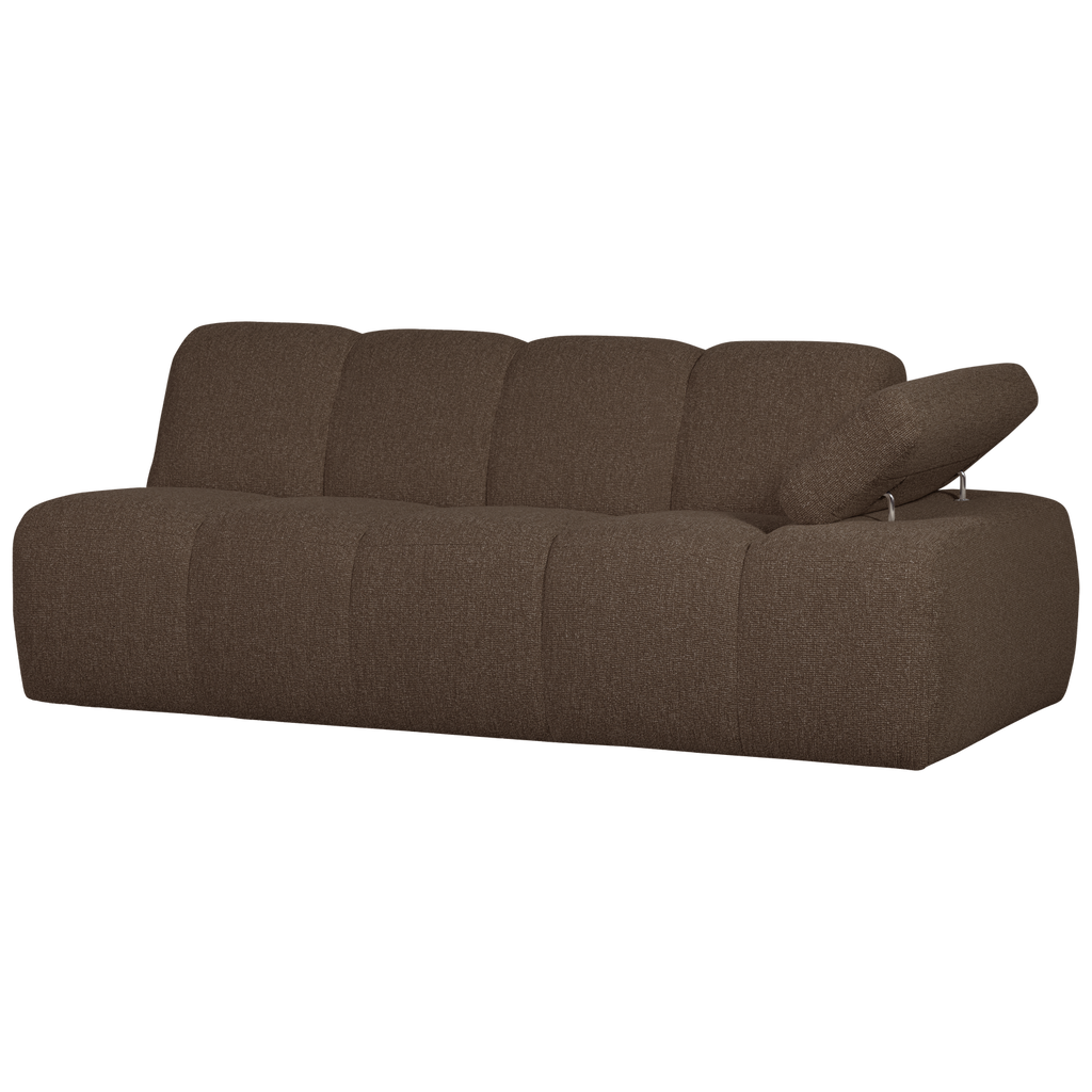 MOJO 2-SEATER ELEMENT ARM RIGHT BOUCLE BROWN MELANGE