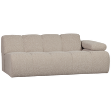 Laden Sie das Bild in den Galerie-Viewer, MOJO 2-SEATER ELEMENT ARM RIGHT BOUCLE BEIGE MELANGE