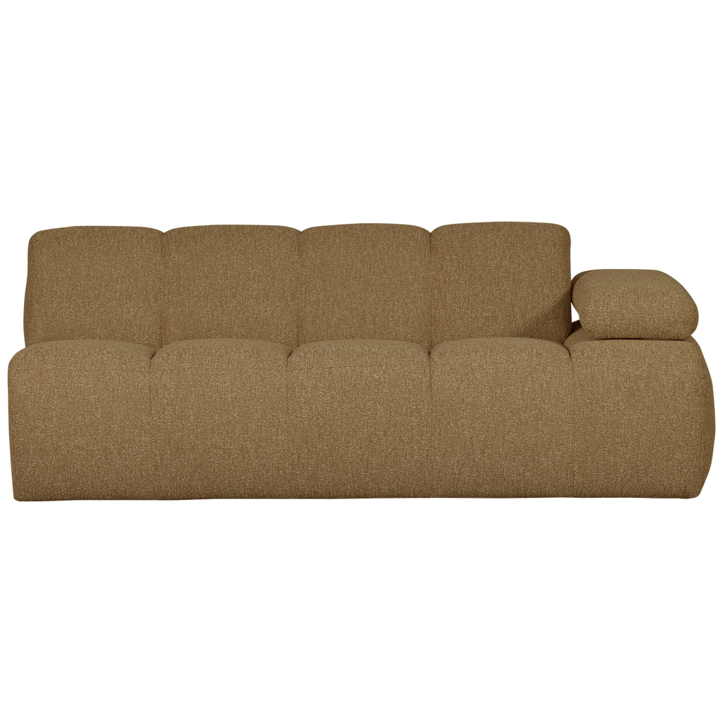 MOJO 2-SEATER ELEMENT ARM RIGHT BOUCLE YELLOW/BROWN MELANGE