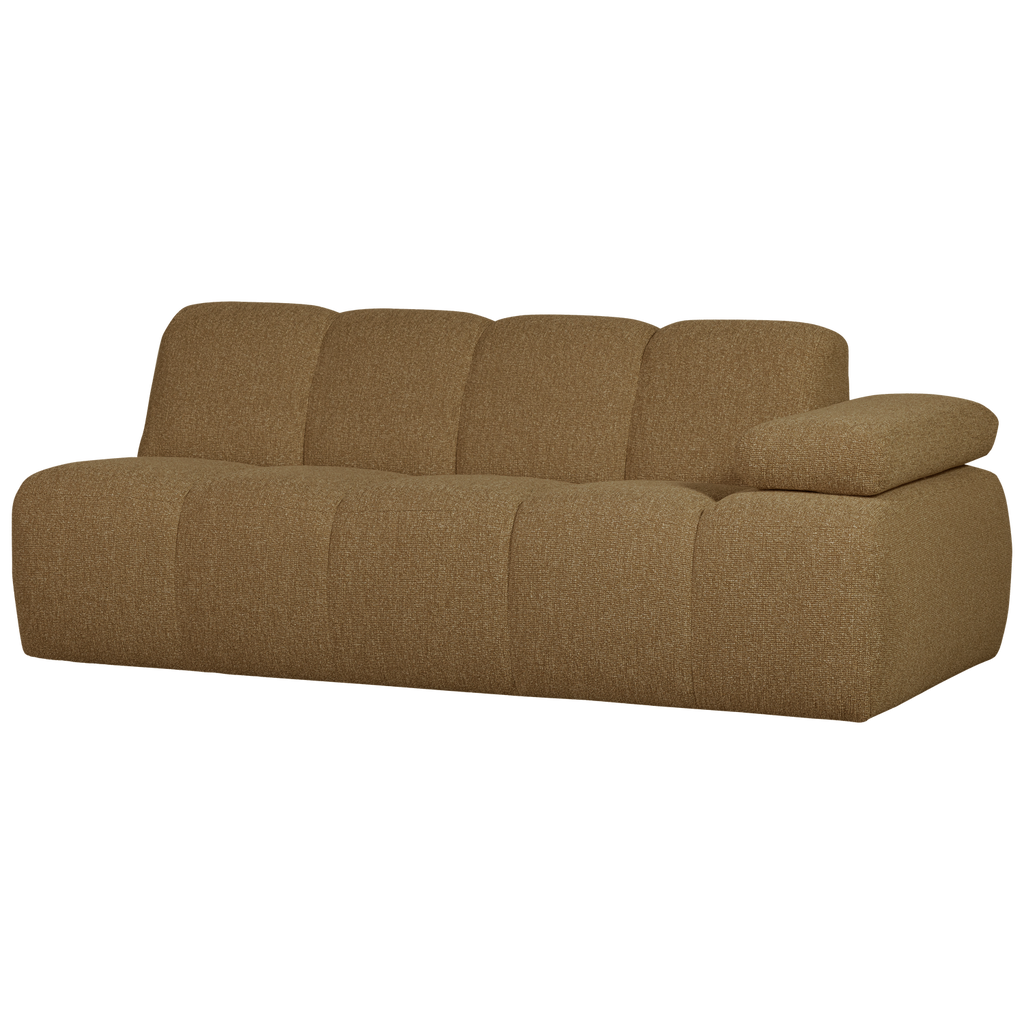 MOJO 2-SEATER ELEMENT ARM RIGHT BOUCLE YELLOW/BROWN MELANGE