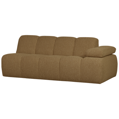 MOJO 2-SEATER ELEMENT ARM RIGHT BOUCLE YELLOW/BROWN MELANGE