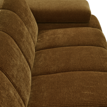 Laden Sie das Bild in den Galerie-Viewer, MOJO 2-SEATER ELEMENT ARM RIGHT RIB FABRIC HONEY YELLOW
