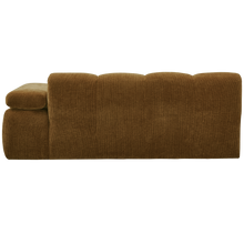 Laden Sie das Bild in den Galerie-Viewer, MOJO 2-SEATER ELEMENT ARM RIGHT RIB FABRIC HONEY YELLOW