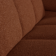 Carica l'immagine nel visualizzatore di Gallery, MOJO 2-SEATER ELEMENT ARM RIGHT BOUCLE RUST BROWN MELANGE