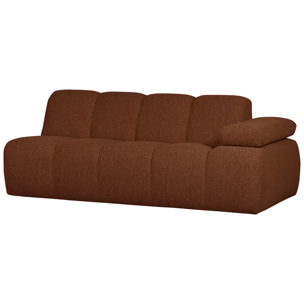 MOJO 2-SEATER ELEMENT ARM RIGHT BOUCLE RUST BROWN MELANGE