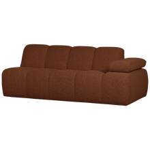 Carica l'immagine nel visualizzatore di Gallery, MOJO 2-SEATER ELEMENT ARM RIGHT BOUCLE RUST BROWN MELANGE