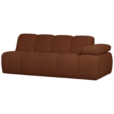 MOJO 2-SEATER ELEMENT ARM RIGHT BOUCLE RUST BROWN MELANGE