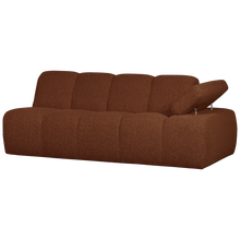 Carica l'immagine nel visualizzatore di Gallery, MOJO 2-SEATER ELEMENT ARM RIGHT BOUCLE RUST BROWN MELANGE
