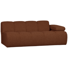Carica l'immagine nel visualizzatore di Gallery, MOJO 2-SEATER ELEMENT ARM RIGHT BOUCLE RUST BROWN MELANGE