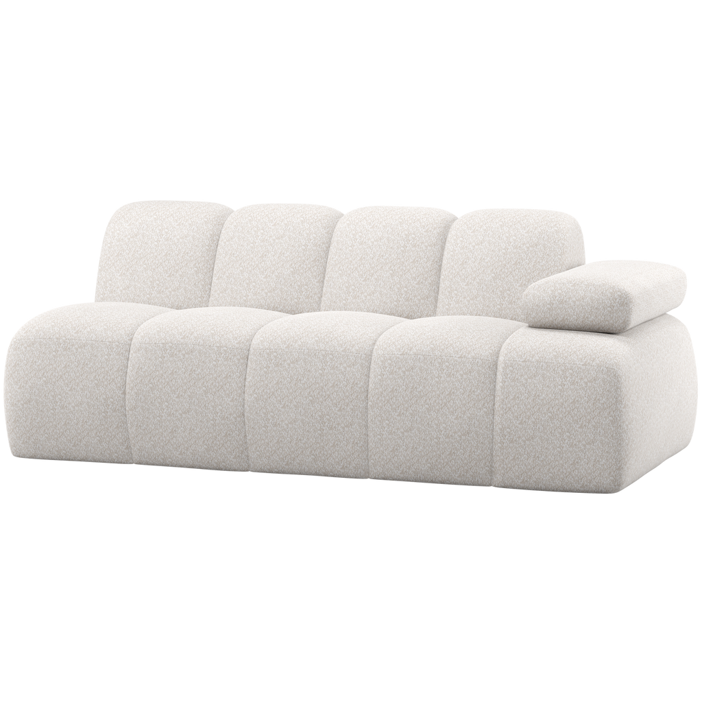 MOJO 2-SEATER ELEMENT ARM RIGHT WOOLLY ECRU