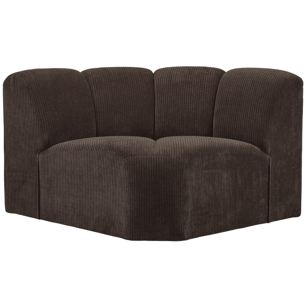 MOJO CORNER ELEMENT RIB FABRIC BROWN